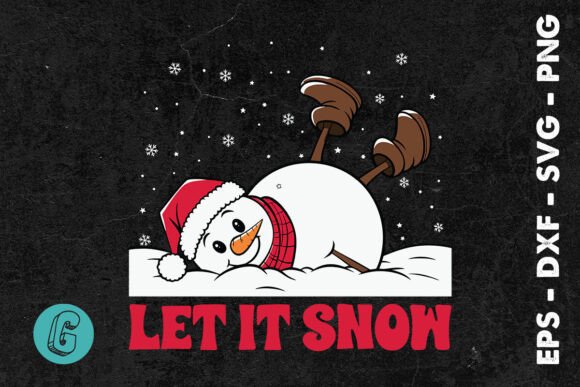 Christmas Funny Let It Snow Snowman SVG Review