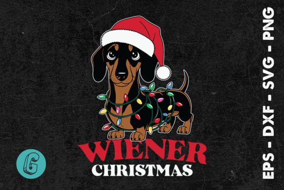 Dachshund Xmas Weenie Dog SVG Review