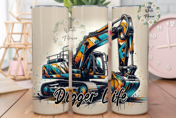 Digger Life Excavator Construction Png Review
