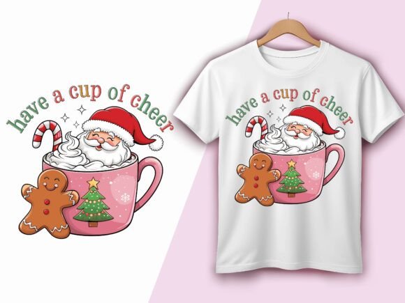 Have a Cup of Cheer Santa Gingerbread