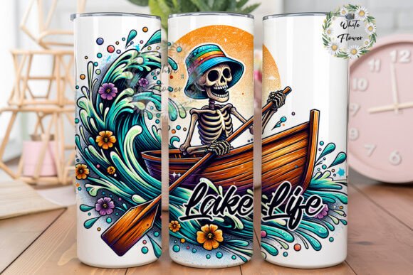 Lake Life Skeleton Summer Grim Reaper Review