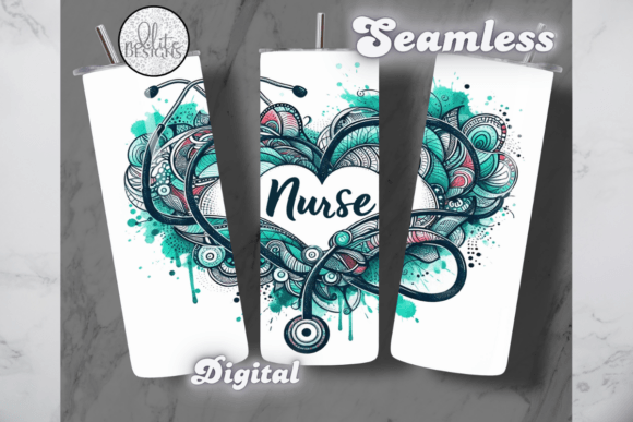 Nurse Heart Stethoscope Tumbler Wrap Review